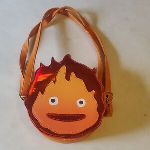 Hot Topic Kids Flame Character Bag - Orange and Red